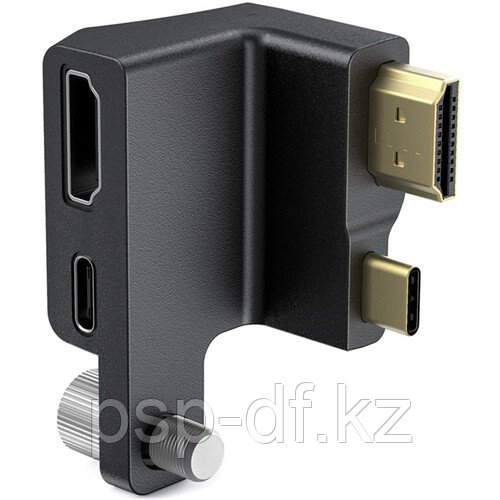 Переходник SmallRig HDMI/USB Type-C Right-Angle Adapter for BMPCC 4K Camera Cage AAA2700 - фото 2 - id-p83125926