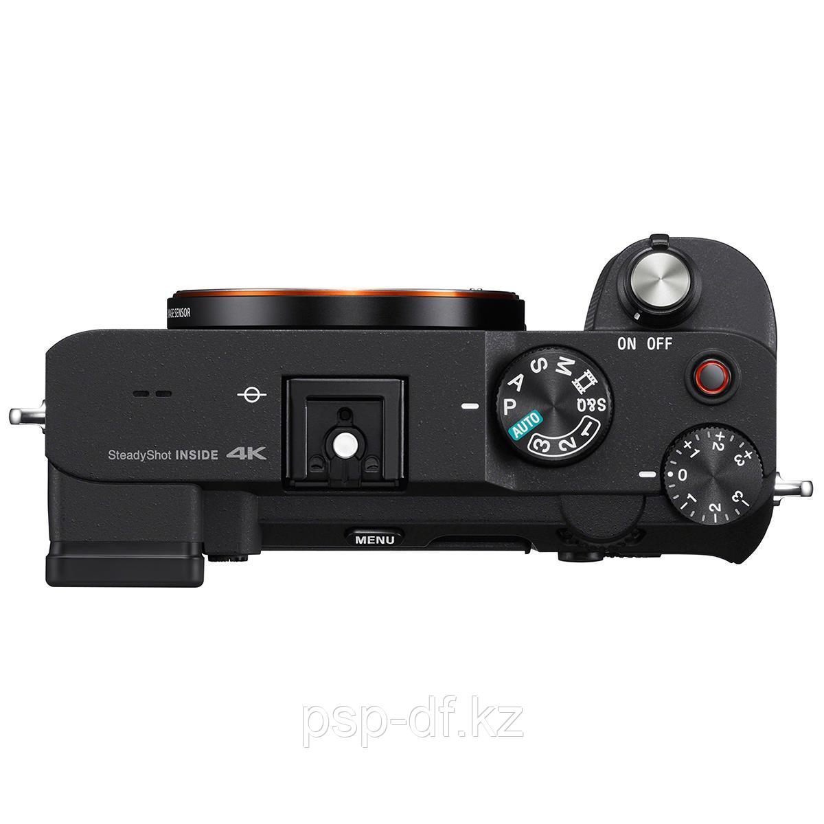 Фотоаппарат Sony Alpha A7C Body черный рус меню - фото 3 - id-p85339387