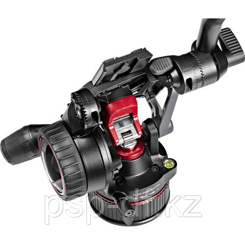 Штатив Manfrotto MVKN12TWINGC Nitrotech N12 Head & Carbon Fiber Twin Leg Video Tripod Kit - фото 7 - id-p72470255