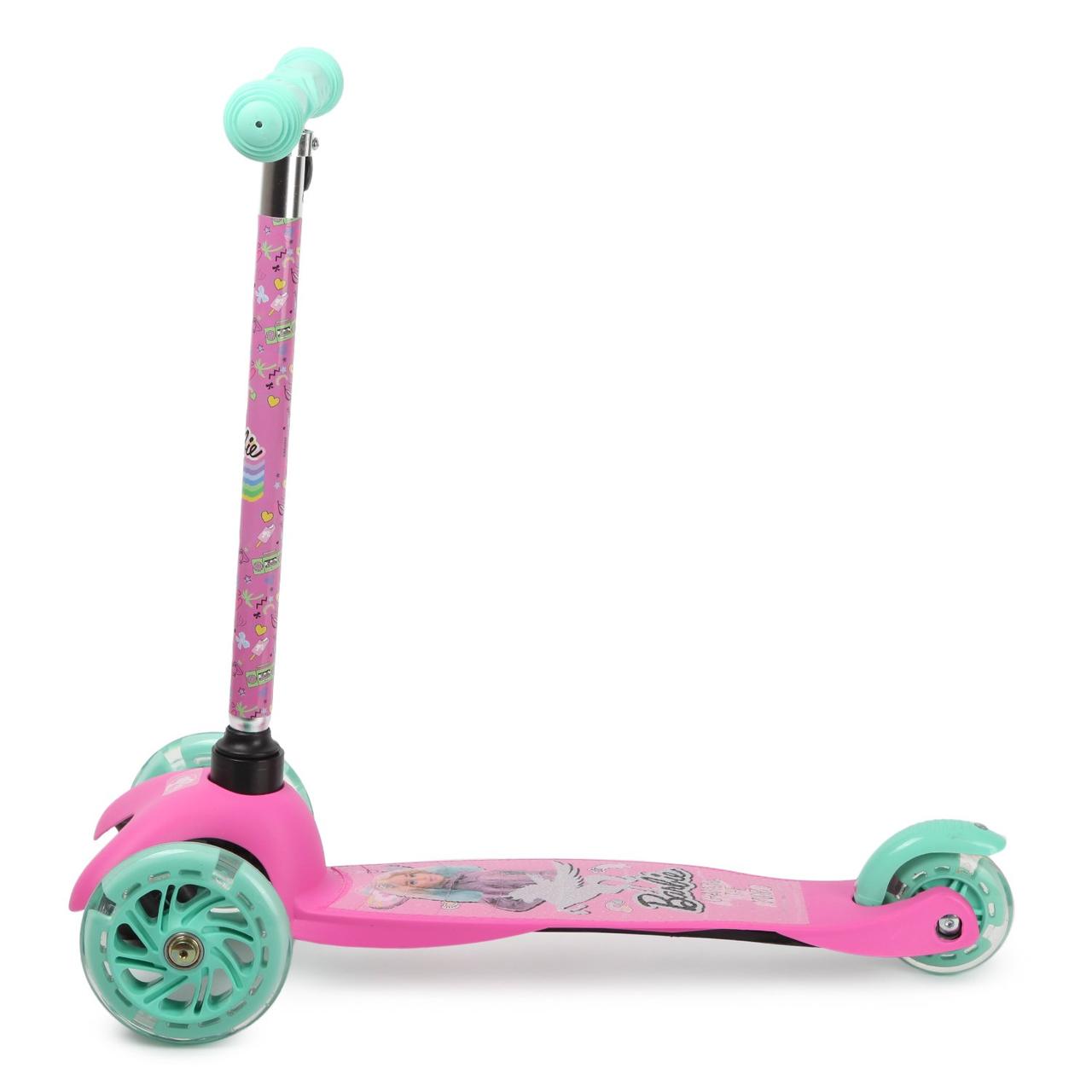 Самокат Kreiss Barbie 3колесный HF-TK002A-E