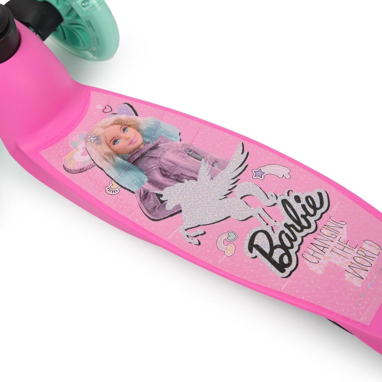 Самокат Kreiss Barbie 3колесный HF-TK002A-E