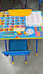 Набор мебели ПЕРВОКЛАШКА ОСЕНЬ (стол -парта + мягкий стул) h580, фото 3