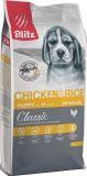 BLITZ PUPPY 15кг (КУРИЦА и РИС) сухой корм для щенков всех пород CHICKEN & RICE