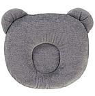 CANDIDE Подушка анатомическая Панда Dark Grey Panda pillow 21x19cm Темно-серый