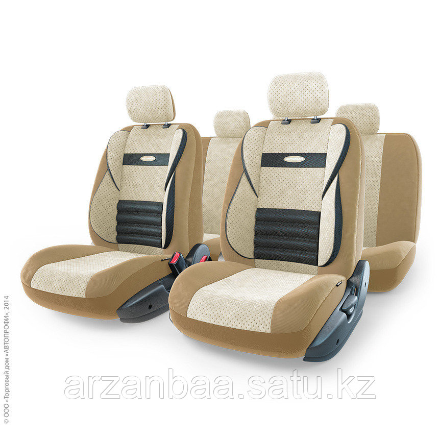 Чехлы на сиденья универсальные COMFORT COMBO CMB-1105 D.BE/L.BE (M)