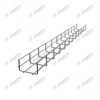 Лоток проволочный из нержавейки 70х50х3000