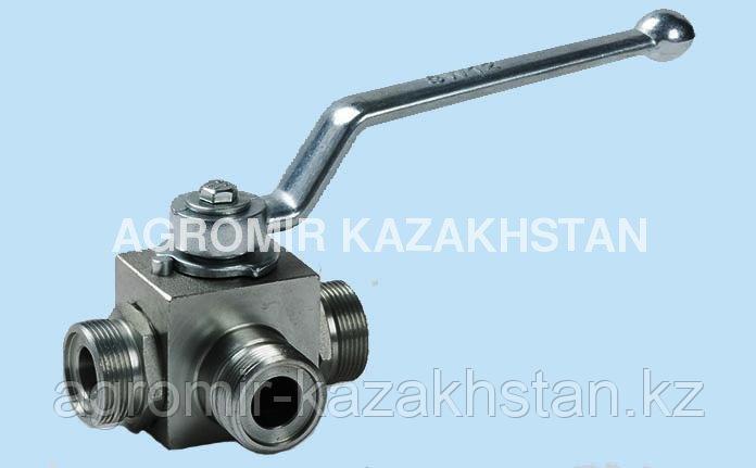 Кран 3 х ходов кран.гидравл) малый ГИДРОСТАНДАРТ S-24, фото 1