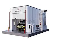 Окрасочно-сушильная камера для военных грузовиков SV-A.T10.6.6