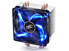 Кулер для процессора, Deepcool, GAMMAXX 400 Blue Basic DP-MCH4-GMX400P-BL, Intel 1200/115х и AMD