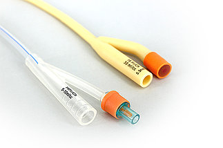 Катетер Фолея 2-х ходовой, с силиконовым покрытием, однокр.прим. стер., фото 3