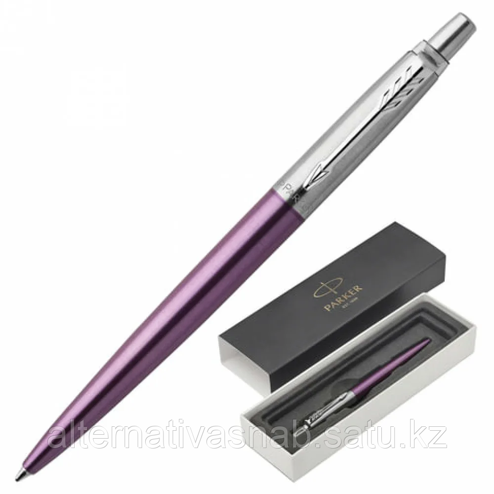 Ручка шариковая Parker, JOT VICTORIA VIOLET CT BP M BLU GB - фото 1 - id-p87791151