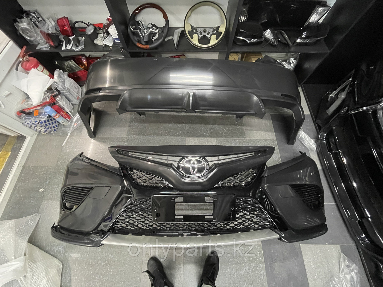 BODYKIT из европейца в американца CAMRY 70