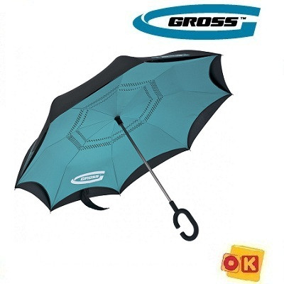 Зонт-трость обратного сложения, GROSS 69701