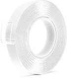 Лента прозрачная двухсторонняя акриловая лента 6 мм x 5 м, толщина 1 мм, фото 2