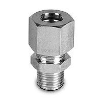 OX 11 08 18 Фитинг прямой для трубок из нерж.стали, компрессионный, 8мм х R 1/8"