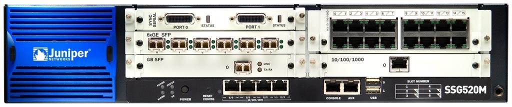 Шлюз безопасности Juniper SSG-520M-SH-N-TAA