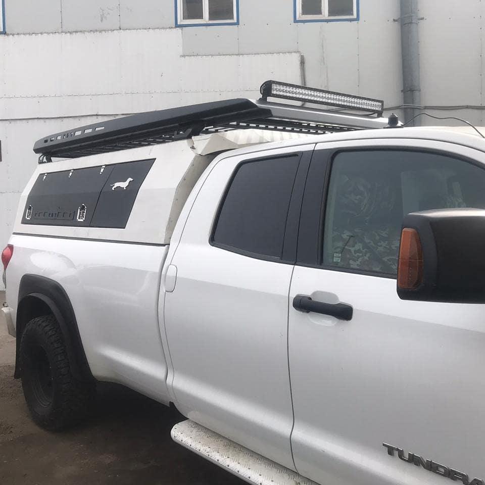 Кунг экспедиционный увеличенный трехдверный - Toyota Tundra Double Cab Long (2007-2013 г.в.)
