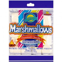 Маршмеллоу Guandy классик белый ванильный 75гр (50шт-упак)