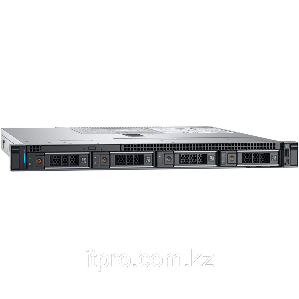 Сервер Dell PowerEdge R340 210-AQUB_bundle278 (1U Rack, Xeon E-2276G, 3800 МГц, 6 ядер, 12 МБ, LFF 3.5", 4 шт)