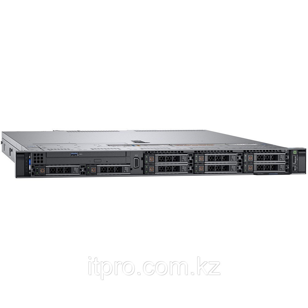 Сервер Dell PowerEdge R440 210-ALZE_bundle323 (1U Rack, Xeon Silver 4210R, 2400 МГц, 10 ядер, 13.75 MБ, SFF
