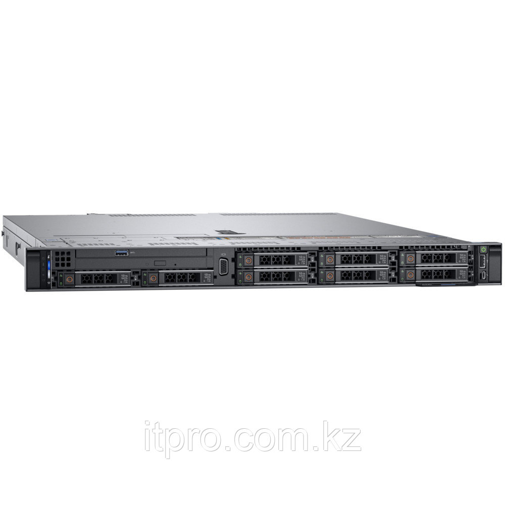 Сервер Dell PowerEdge R440 210-ALZE_bundle305 (1U Rack, Xeon Silver 4210R, 2400 МГц, 10 ядер, 13.75 MБ, SFF