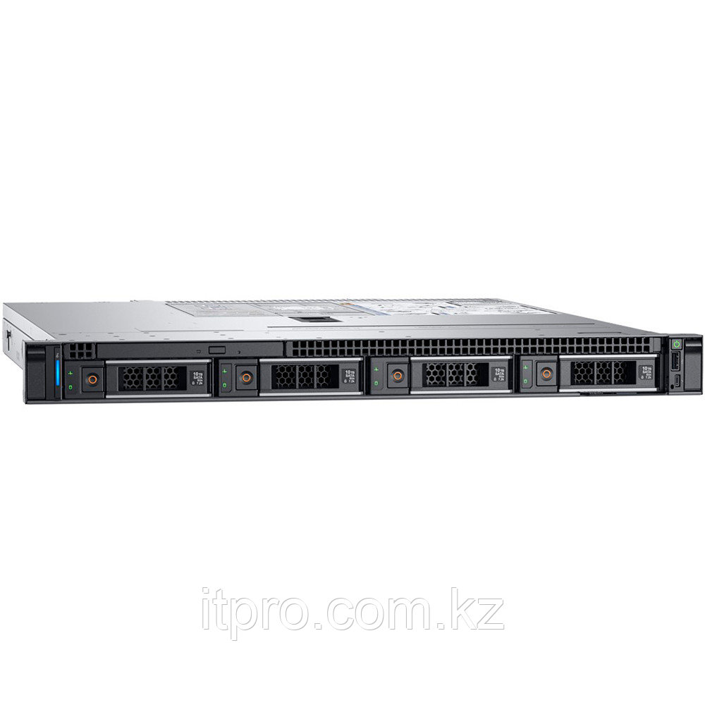 Сервер Dell PowerEdge R6515 PER651501a-210-ASVR-A (1U Rack, EPYC 7262, 3200 МГц, 8 ядер, 128 МБ, 1x 8 ГБ, LFF