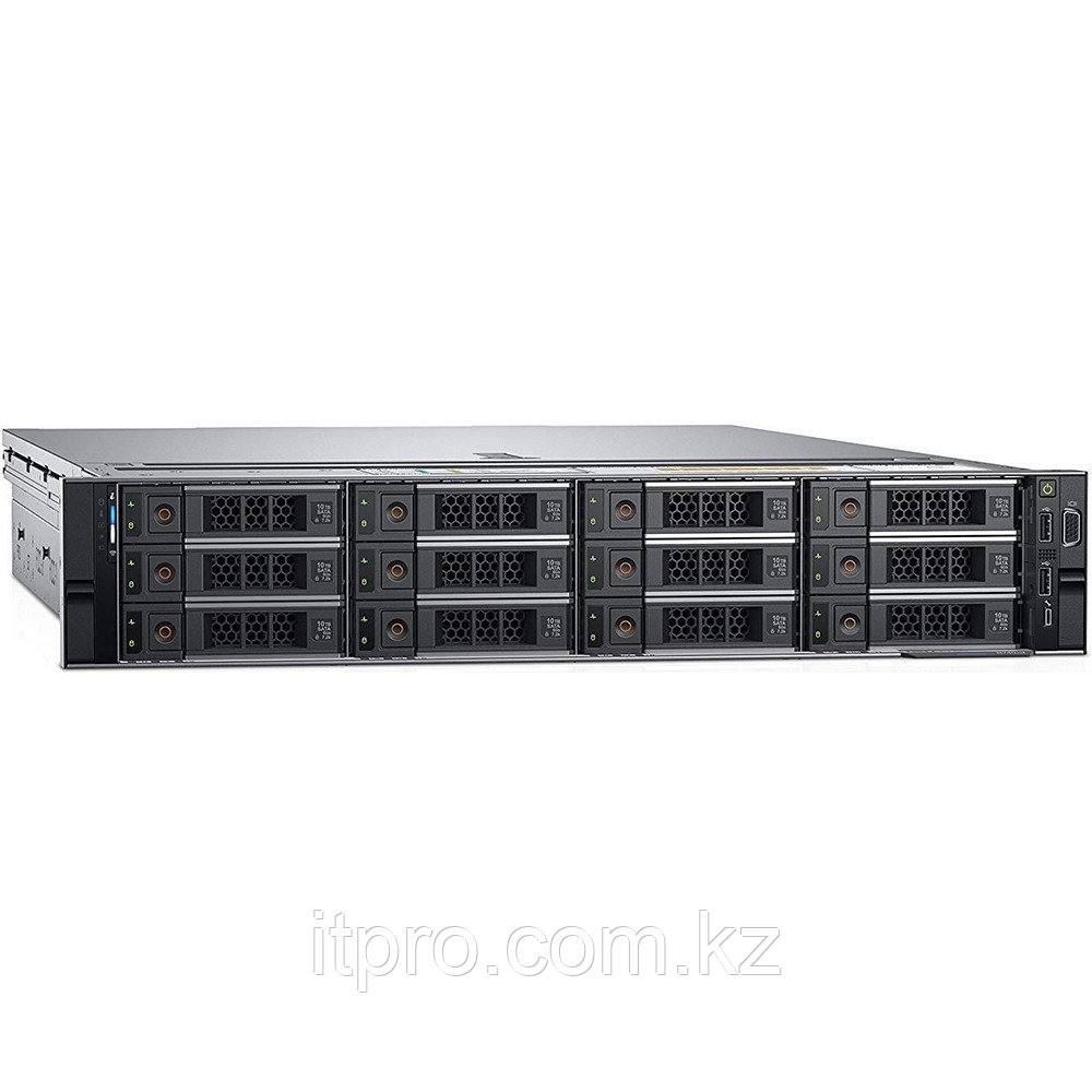 Сервер Dell PowerEdge R540 210-ALZH_bundle228 (2U Rack, Xeon Silver 4210R, 2400 МГц, 10 ядер, 13.75 MБ, LFF
