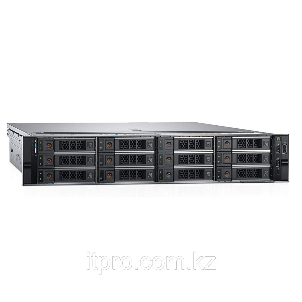 Сервер Dell PowerEdge R740xd 210-AKZR-224 (2U Rack, Xeon Silver 4114, 2200 МГц, 10 ядер, 13.75 MБ, LFF 3.5",