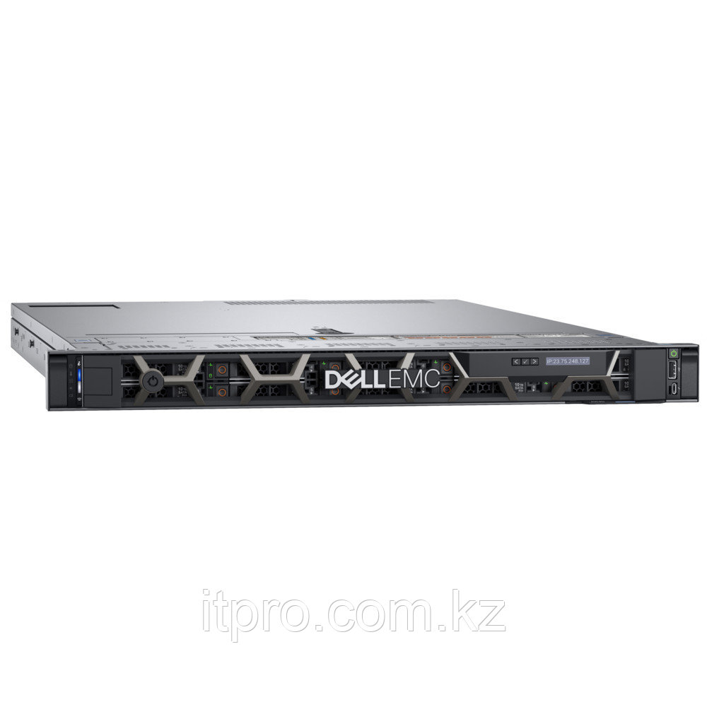 Сервер Dell PowerEdge R640 210-AKWU-618 (1U Rack, Xeon Silver 4210R, 2400 МГц, 10 ядер, 13.75 MБ, 4x 16 ГБ,