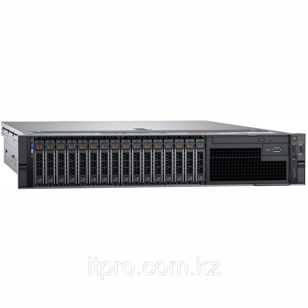 Сервер Dell PowerEdge R740 210-AKXJ-353 (2U Rack, Xeon Gold 5217, 3000 МГц, 8 ядер, 11 МБ, SFF 2.5", 16 шт)