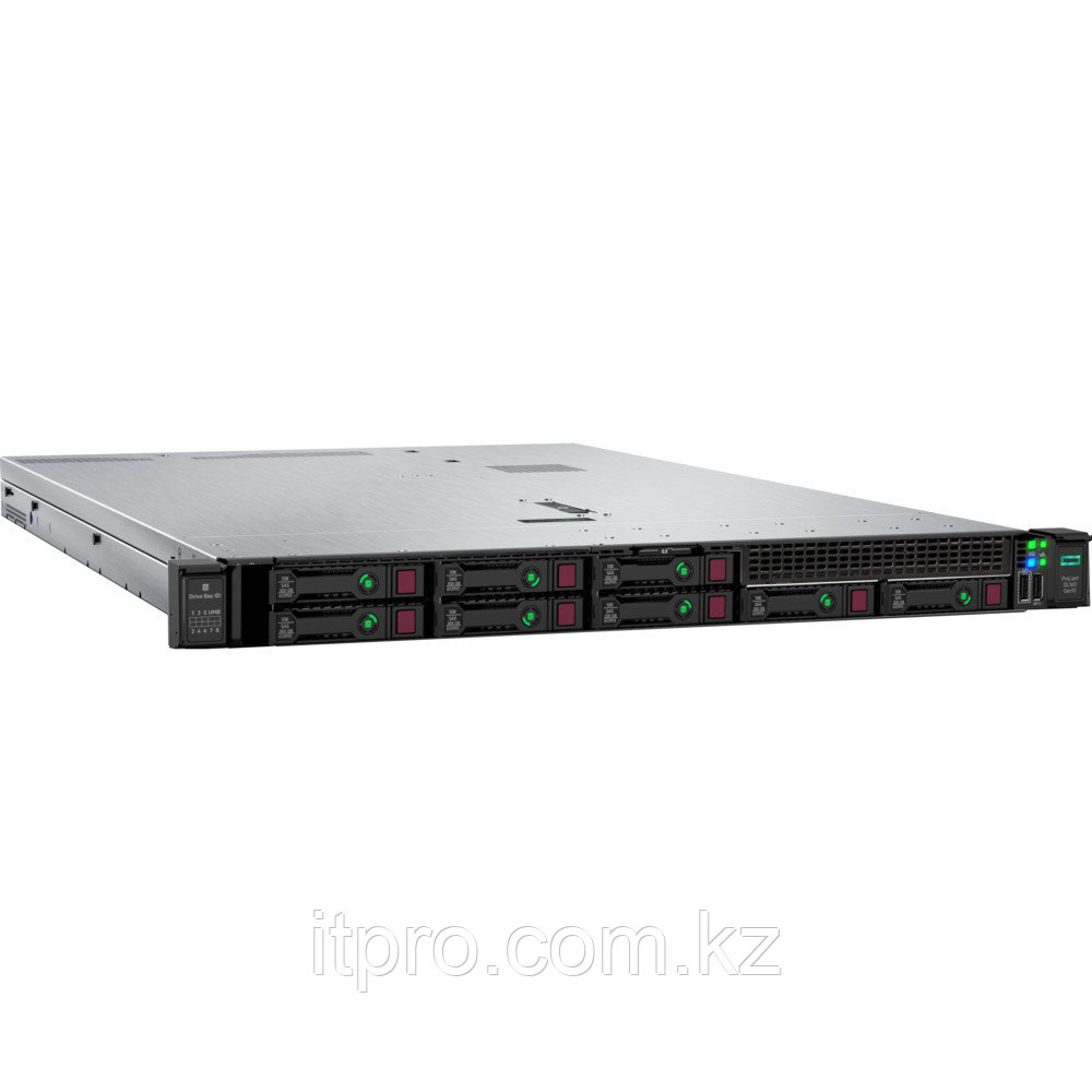 Сервер HPE Proliant DL160 Gen10 P19560-B21 (1U Rack, Xeon Silver 4208, 2100 МГц, 8 ядер, 11 МБ, 1x 16 ГБ, SFF