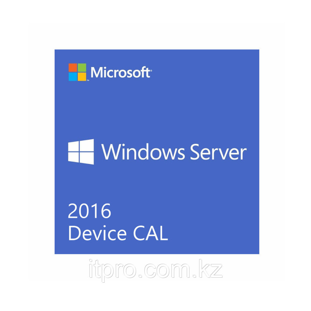 Операционная система Microsoft WinRmtDsktpSrvcsCAL 2016 SNGL OLP NL DvcCAL 6VC-03222 (Windows Server 2016)