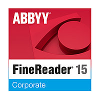 Офисный пакет ABBYY FineReader 15 Corporate AF15-3S1W01-102
