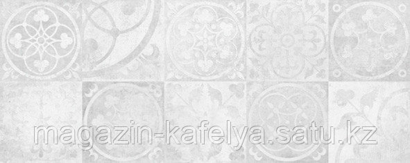 Кафель | Плитка настенная 20х50 Тоскано | Toscano Д 7 белый панно, фото 1