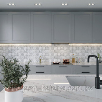 Кафель | Плитка настенная 20х50 Тоскано | Toscano 3Д бежевый панно, фото 2