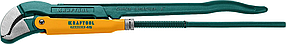 Ключ трубный PANZER-45, №4, KRAFTOOL, изогнутые губки (2735-30_z02)