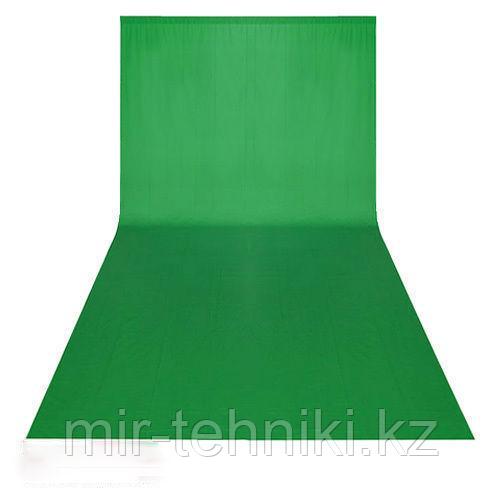 Студийный фон Godox ЗЕЛЕНЫЙ 3м х 6м 120G