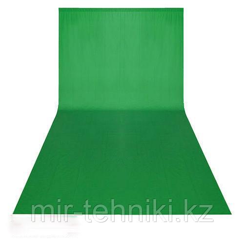Зеленый фон тканевый хромакей E-Image MB36 3м х 6 м Муслин 160G - фото 1 - id-p82238341