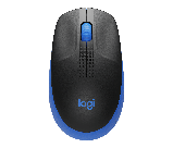 Logitech 910-005907 Мышь беспроводная полноразмерная M190 Blue, фото 2