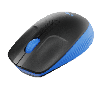 Logitech 910-005907 Мышь беспроводная полноразмерная M190 Blue