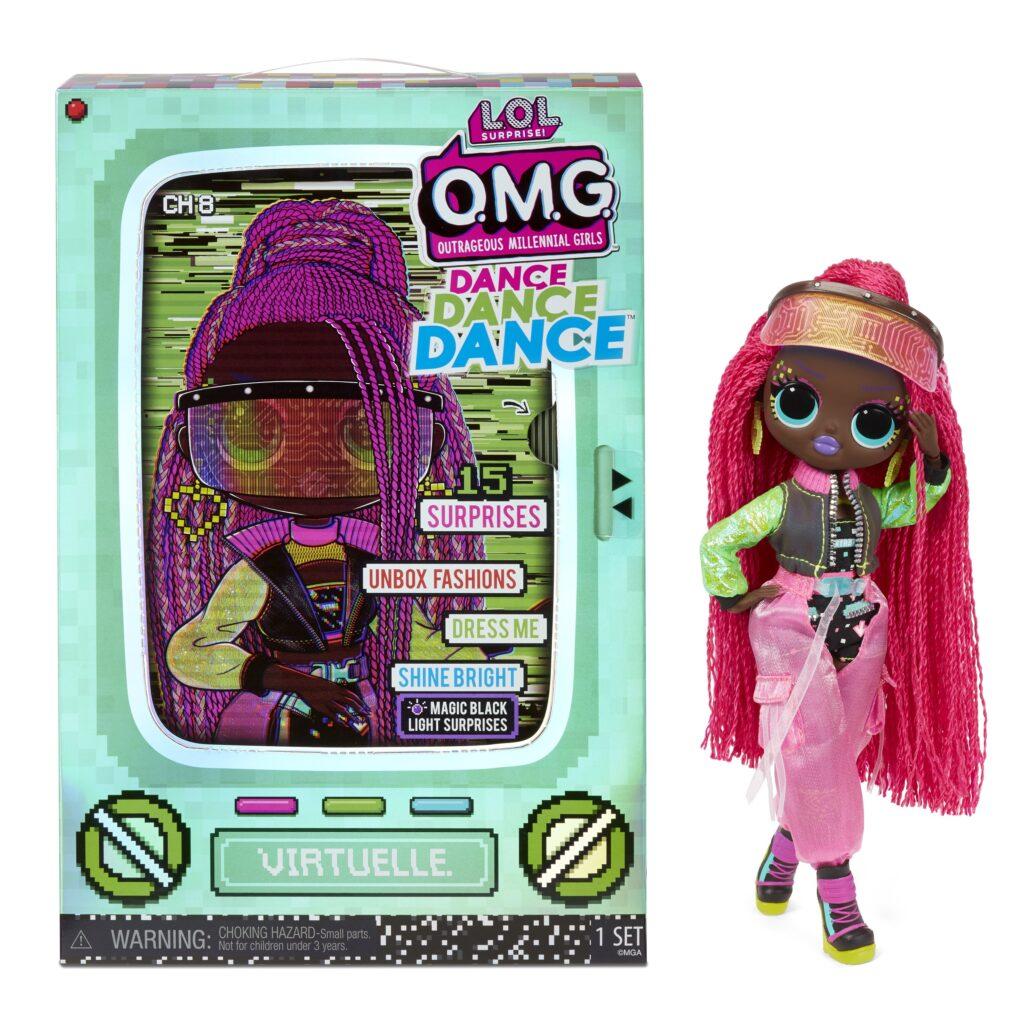 Кукла Лол ОМГ Виртуэль серия Дэнс - L.O.L. Surprise OMG Dance Doll- Virtuelle