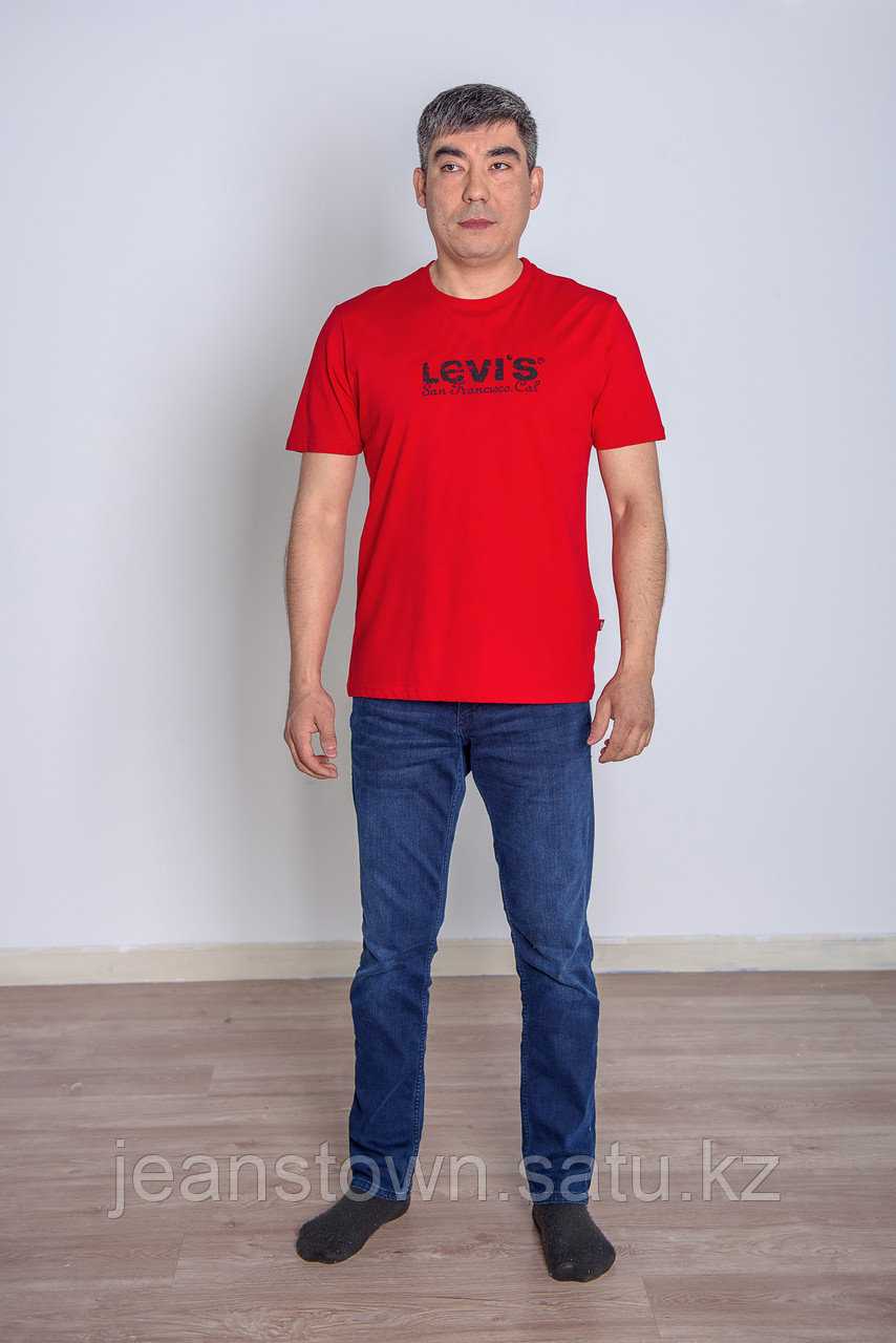Футболка мужская Levis красная
