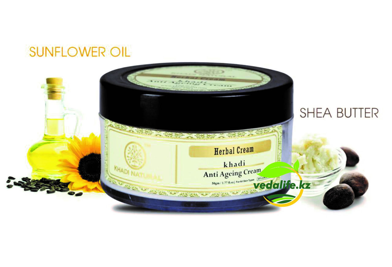 Крем для лица Антивозрастной (KHADI Anti-ageing Cream), 50 г. - фото 2 - id-p87321854