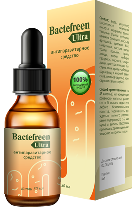 Bactefreen Ultra (Бактефрин Ультра) - капли от паразитов