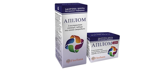 Апилом - комплекс от папиллом и бородавок