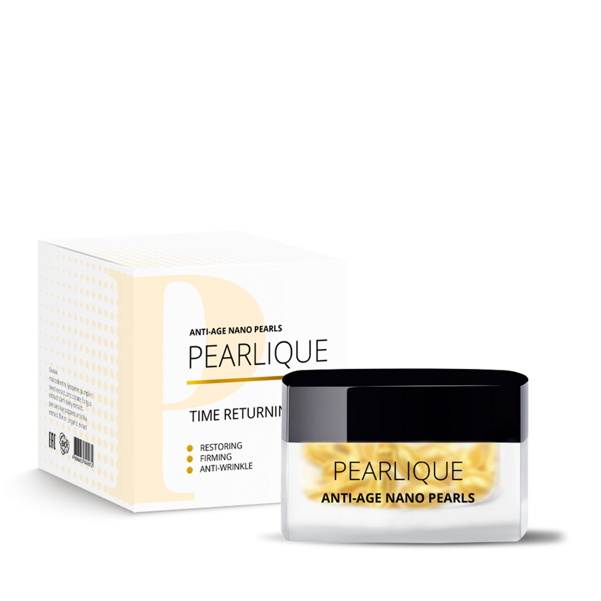 Pearlique Anti-Age Nano Pearls (Пеарлик Анти-Аге Нано Пеарлс) – средство от глубоких морщин
