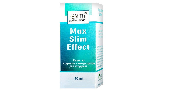Max Slim Effect (Макс Слим Эффект) - капли для похудения