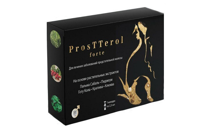 Prostterol Forte (Просттерол Форте) - капсулы от простатита