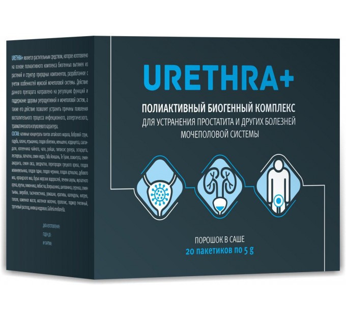 Urethra + (Уретра+) - капсулы от простатита
