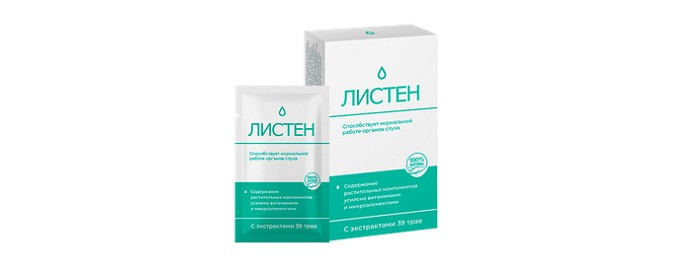 Листен – порошок для восстановления слуха